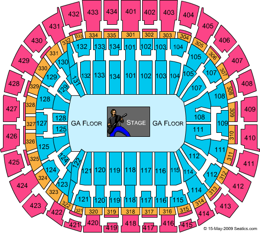 Amerant Bank Arena Metallica Seating Chart