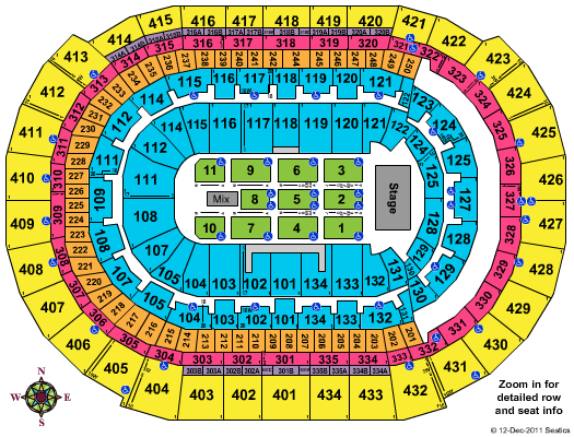 Amerant Bank Arena Roger Waters Seating Chart