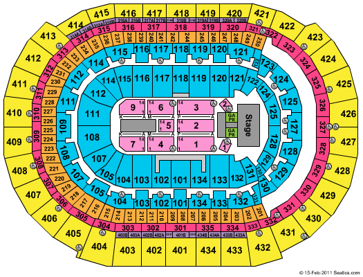 Amerant Bank Arena Taylor Swift Seating Chart