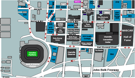 Tennessee Titans Parking Map | Cities And Towns Map
