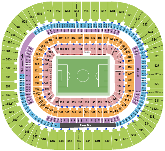 Bank Of America Stadium Soccer Seating Chart