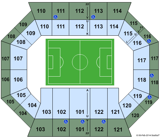 The Watsco Center At UM Soccer Seating Chart