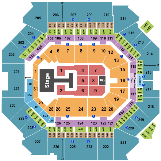 Barclays Center Aespa Seating Chart