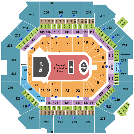 Barclays Center Arcade Fire Seating Chart