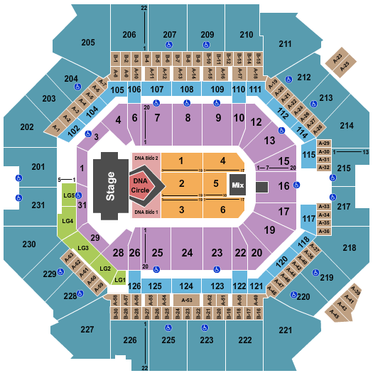 Barclays Center Backstreet Boys Seating Chart