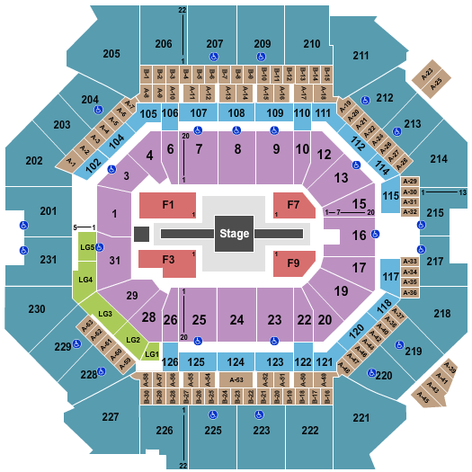 Barclays Center Bad Bunny Seating Chart