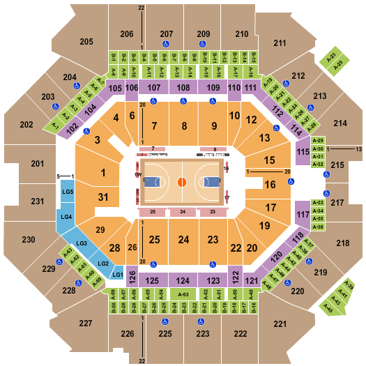 Barclays Center Tickets Seating Chart