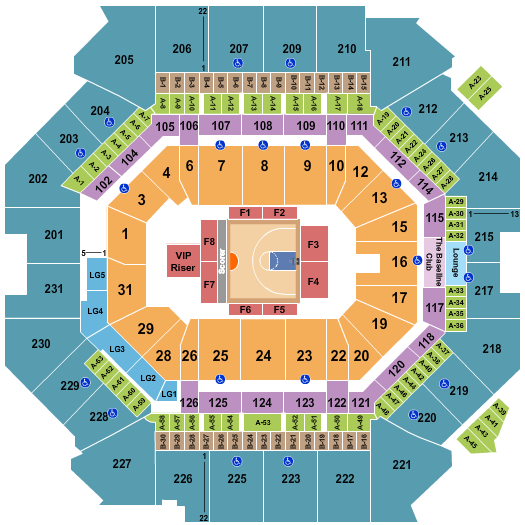 Barclays Center Big3 Basketball 2 Seating Chart