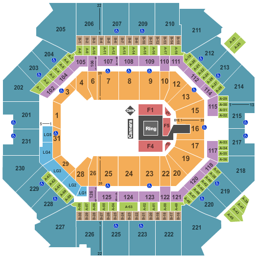 Barclays Center Boxing 2 Seating Chart