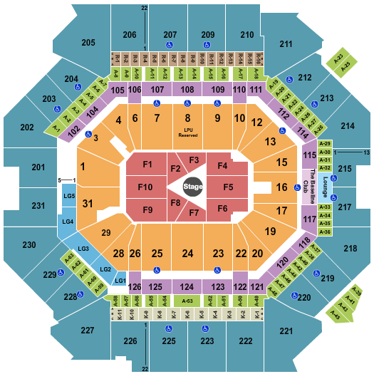 Barclays Center Center Stage 2 Seating Chart