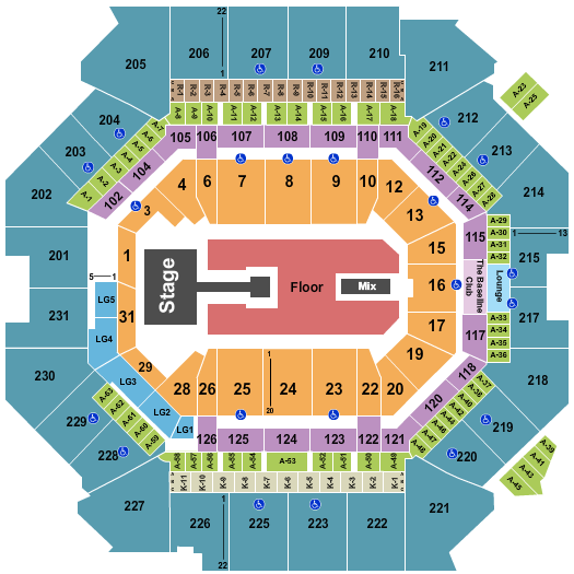 Barclays Center Charli XCX Seating Chart