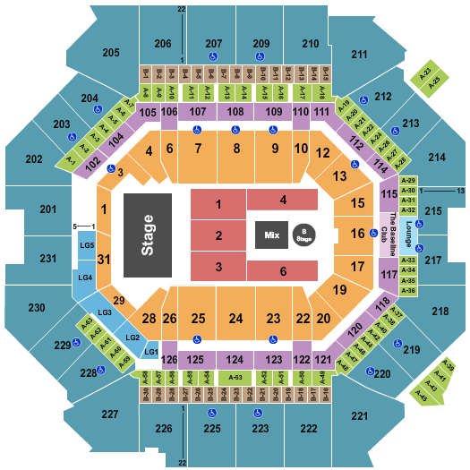 Barclays Center Chris Brown Seating Chart