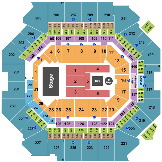 Barclays Center Chris Brown Seating Chart