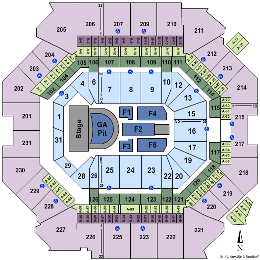 Barclays Center Endstage 7 Seating Chart