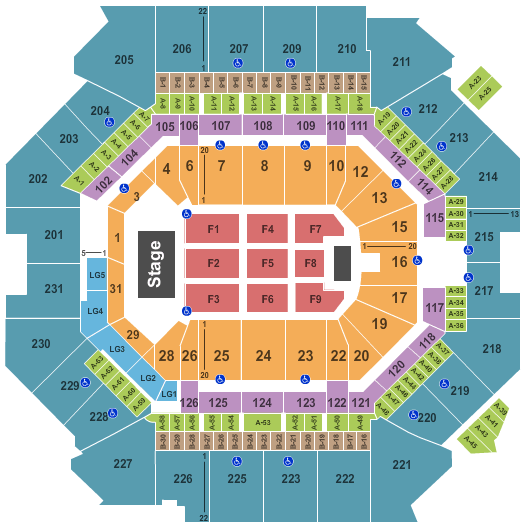 Barclays Center Endstage2 Seating Chart