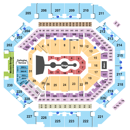 Gracie Abrams Barclays Center Seating Chart