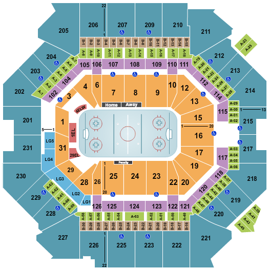 Barclays Center Hockey Seating Chart
