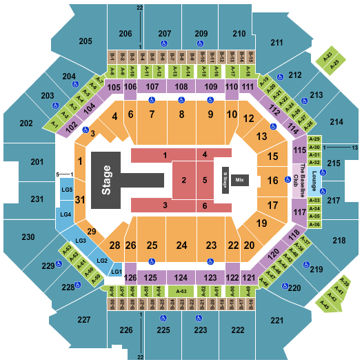 Barclays Center J Balvin Seating Chart