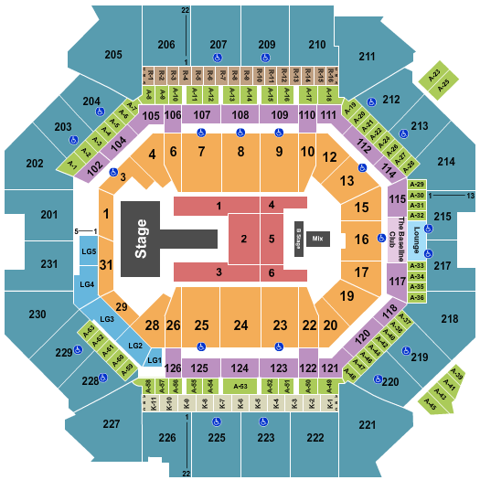 Barclays Center J Balvin Seating Chart