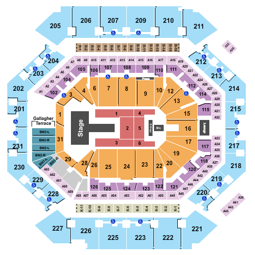 Barclays Center J Balvin Seating Chart
