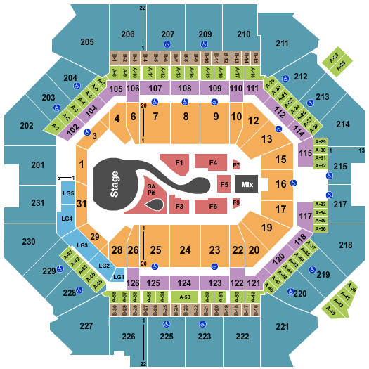Barclays Center Katy Perry Seating Chart