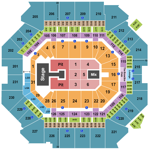 Barclays Center Lauryn Hill Seating Chart