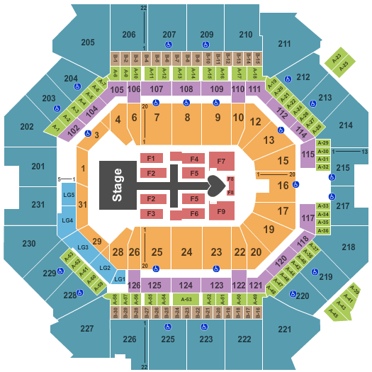 Barclays Center Madonna Seating Chart
