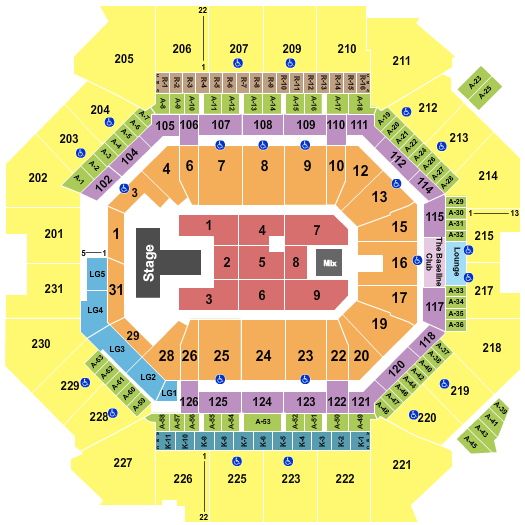 Barclays Center Maverick City Music Seating Chart