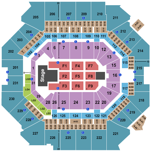 Barclays Center Panic! At The Disco Seating Chart