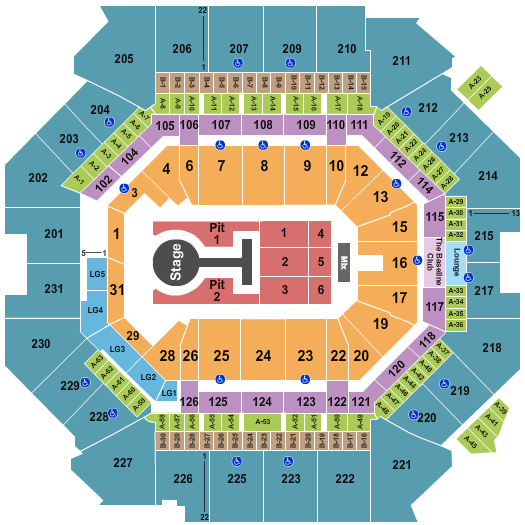 Barclays Center Peso Pluma Seating Chart