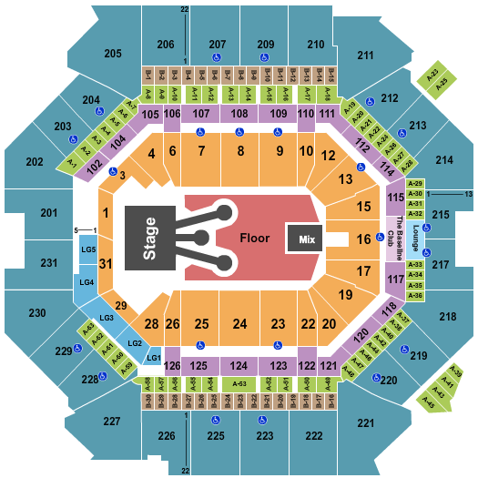 Barclays Center Rod Wave Seating Chart