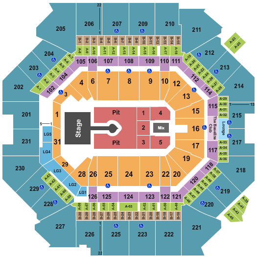 Barclays Center Sabrina Carpenter Seating Chart