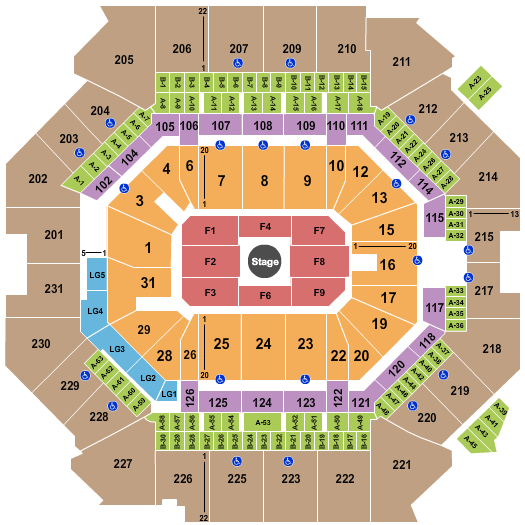 Barclays Center Seating Chart For Sebastian Maniscalco Concert Tickets