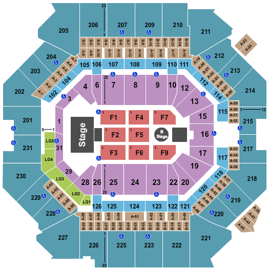 Barclays Center Shawn Mendes Seating Chart