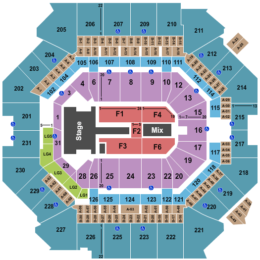 Barclays Center Tidal X Seating Chart