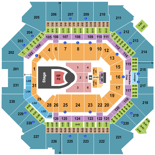 Barclays Center Usher 2 Seating Chart