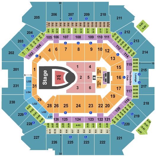 Usher Barclays Center Seating Chart