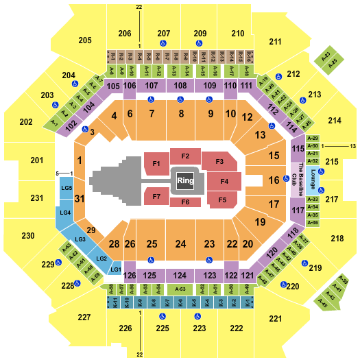 Barclays Center WWE Seating Chart