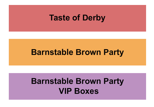 Barnstable-Brown Kentucky Derby Eve Party Seating Chart