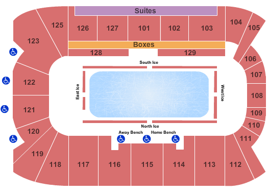 Sadlon Arena Ice Show Seating Chart