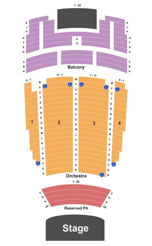 Barrymore Theatre - Madison Seating Chart