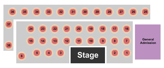 Base31 Tables Seating Chart