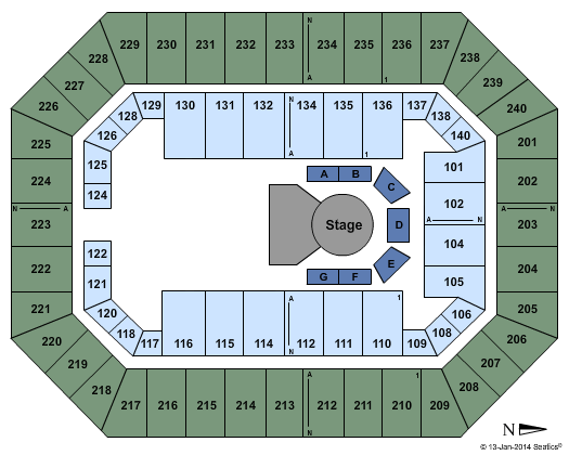 Raising Cane's River Center Arena Cirque Varekai Seating Chart