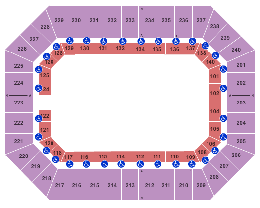 Br River Center Seating Chart