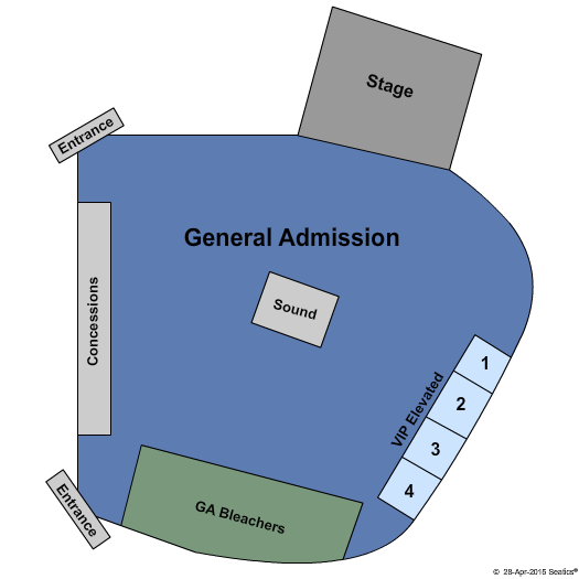 Battery Park End Stage Seating Chart