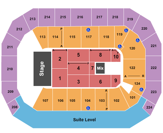 Baxter Arena Seating Chart & Seat Maps - Omaha