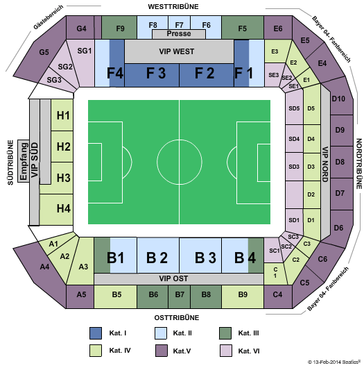 Bay Arena Soccer Seating Chart