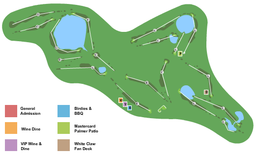 Bay Hill Golf Club Golf Seating Chart