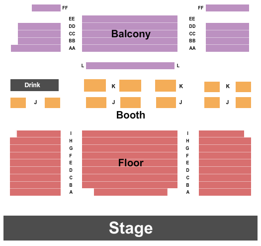 Bear Tooth Theatre Endstage 2 Seating Chart