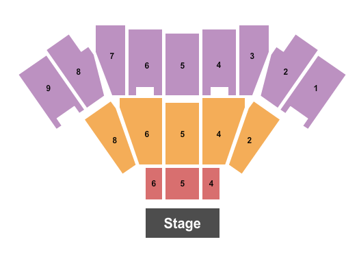 Beasley Coliseum Theatre 1 Seating Chart